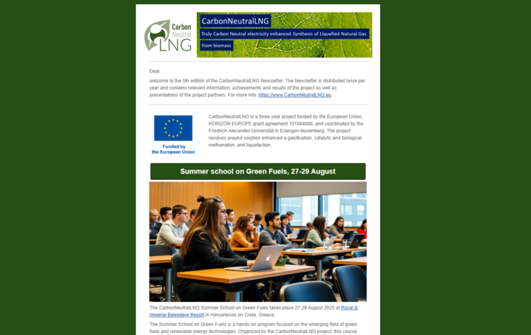 5th CarbonNeutralLNG Newsletter