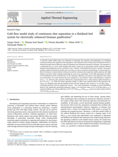 Towards entry "BOKU Vienna Publishes second Paper on the Gasification Reactor Cold Flow Model"